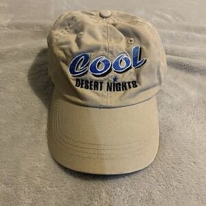 Desert Hat Men One‎ Size Beige Baseball Cap Snapback Adjustable Trucker Workout